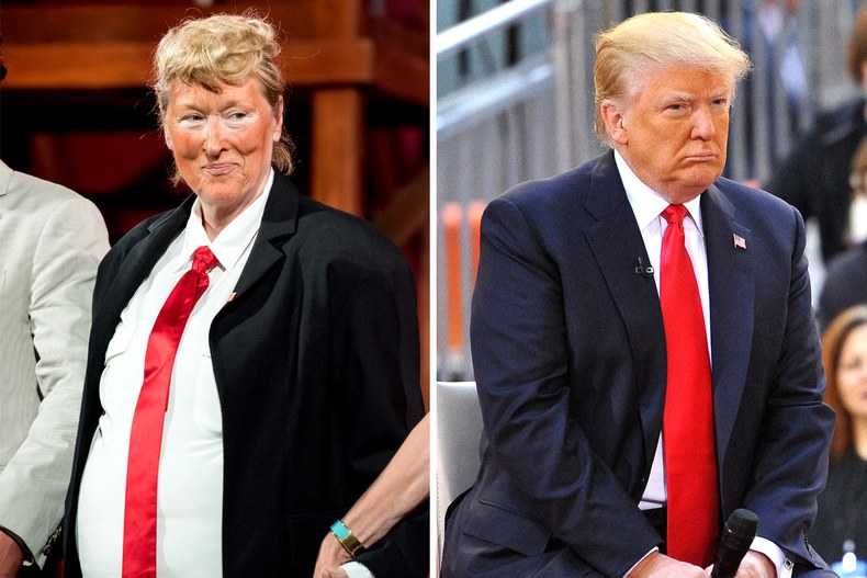 meryl streep as donald trump